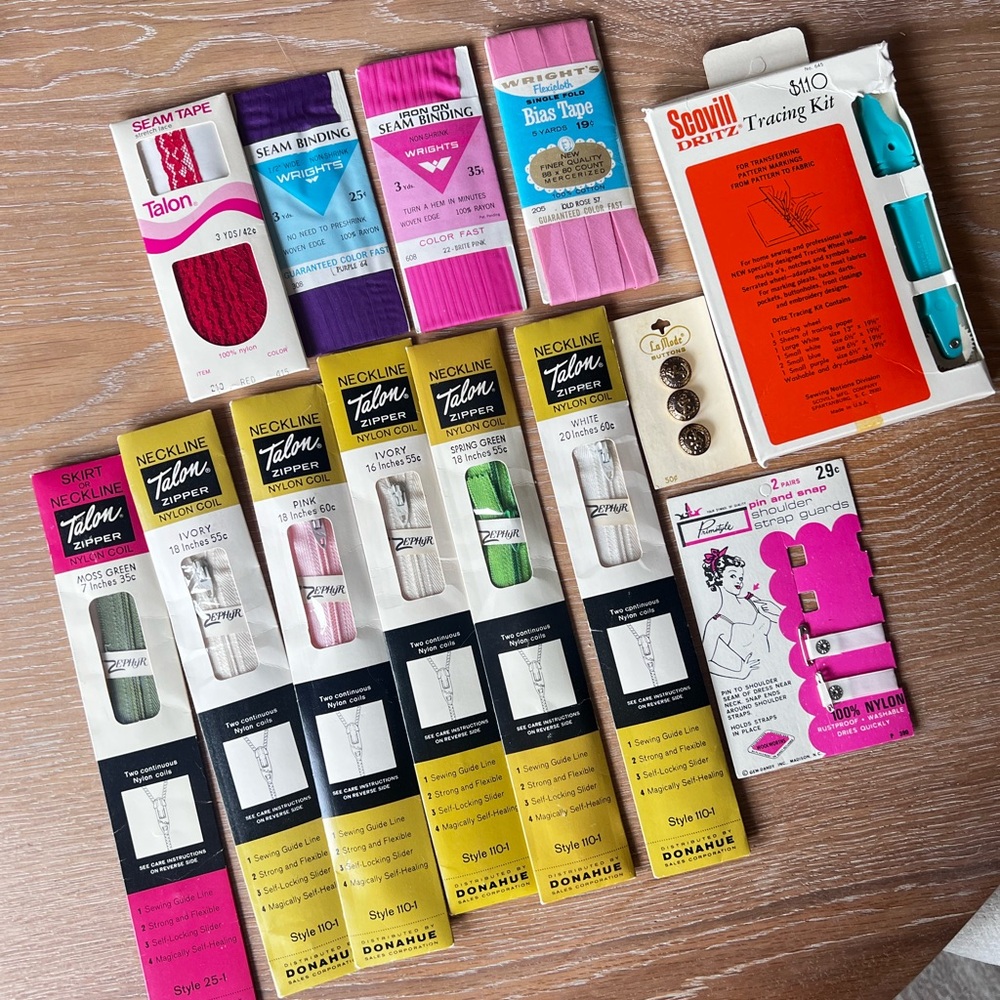 Vintage Sewing Supplies Collection